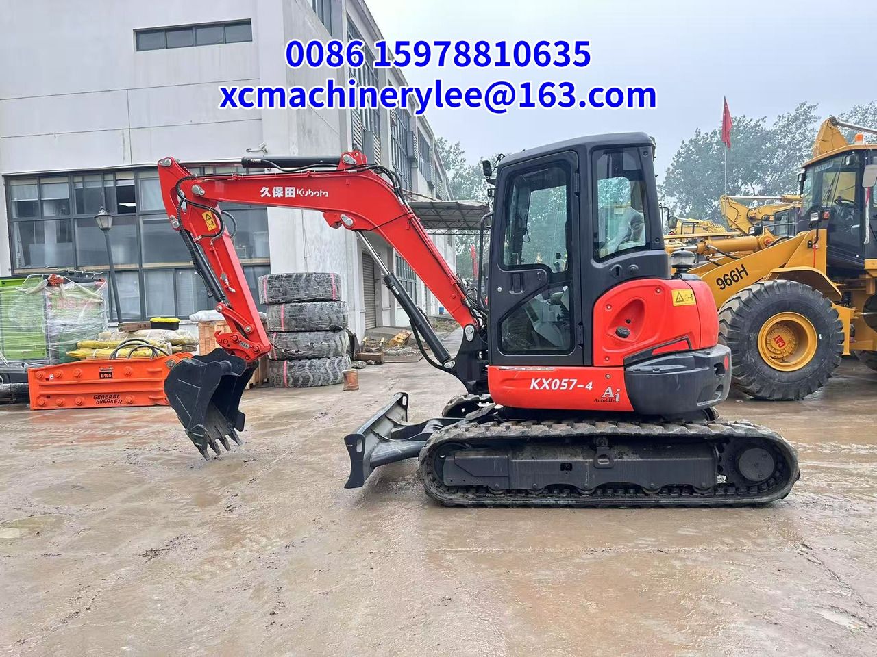 Mini pelle Kubota KX057-4 2023 Mini pelle Kubota KX057-4 2023
