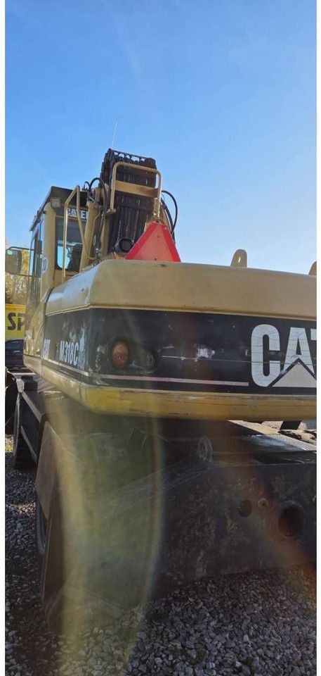 2006 Caterpillar M318C wheel excavator rear view