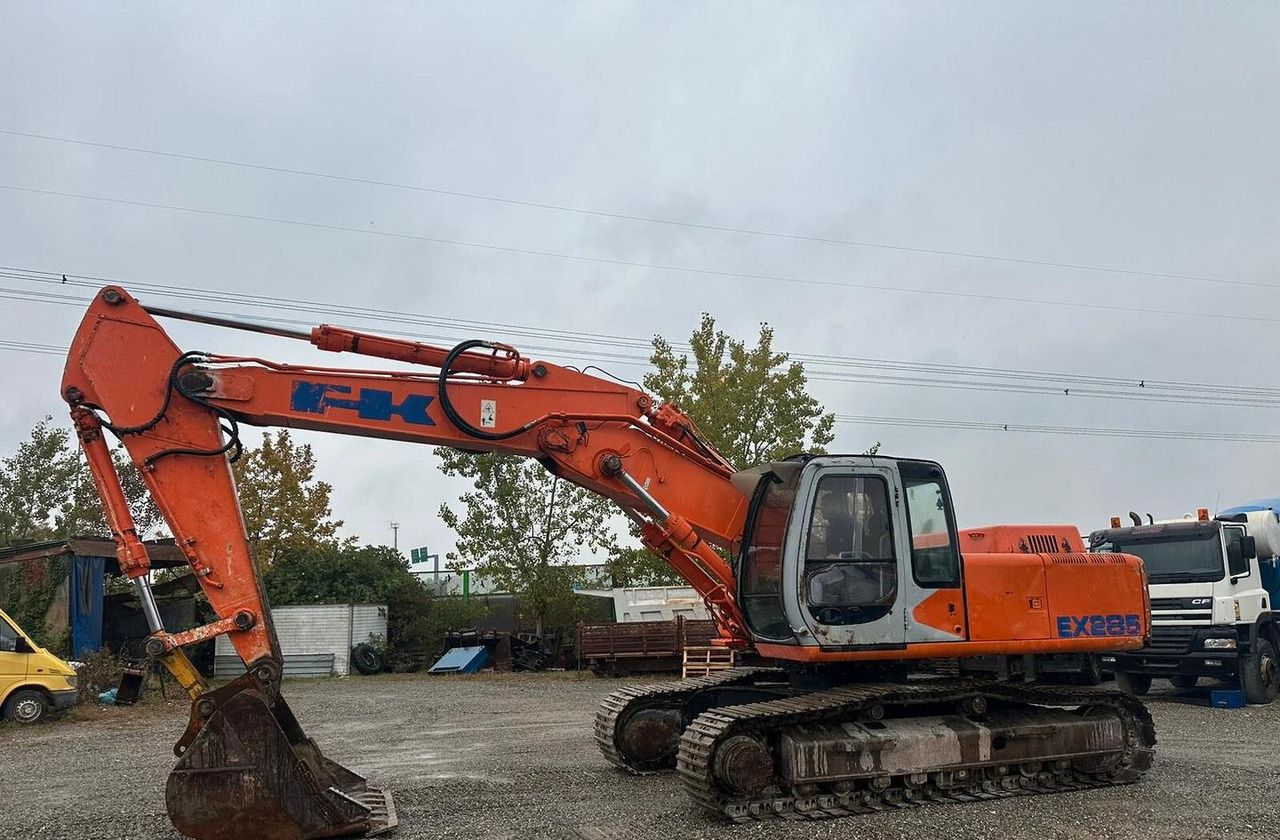 2003 Fiat Kobelco EX 285 crawler excavator, side view 2003 Fiat Kobelco EX 285 crawler excavator, side view