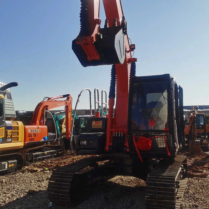 2020 Hitachi ZX120 crawler excavator, front view