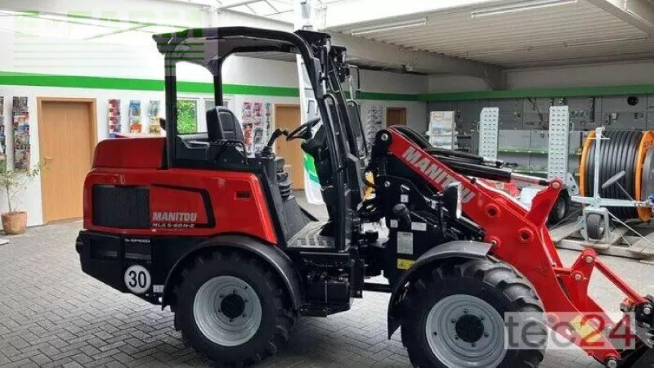 2022 Manitou MLA 5-60 HZ mini excavator, side view 2022 Manitou MLA 5-60 HZ mini excavator, side view