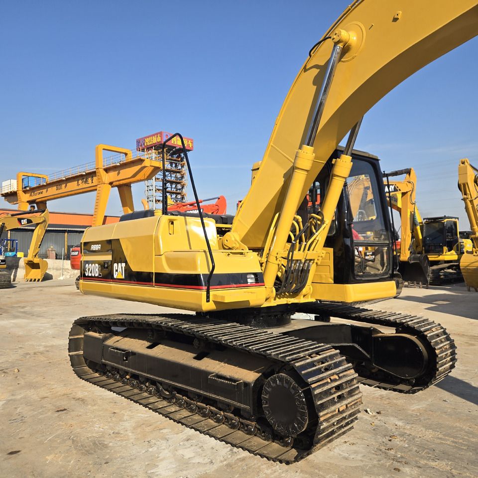 2020 Caterpillar 320BL crawler excavator, rear three-quarter view
