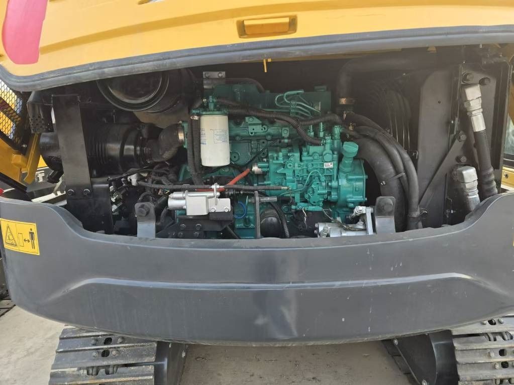 2024 Volvo EC60 crawler excavator engine compartment view 2024 Volvo EC60 crawler excavator engine compartment view