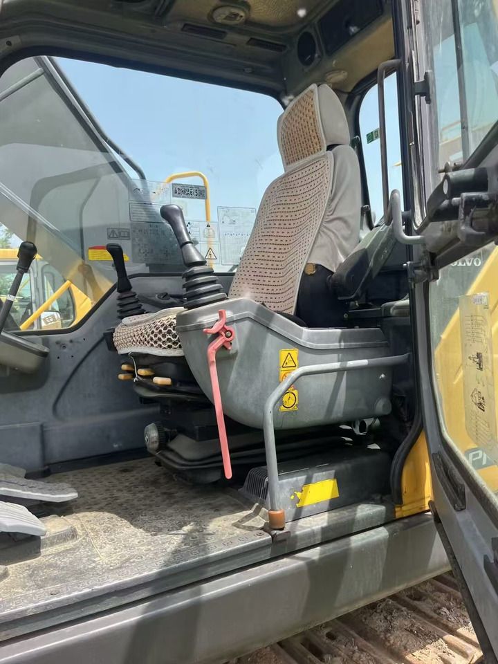 2022 Volvo EC210 crawler excavator interior cab view 2022 Volvo EC210 crawler excavator interior cab view