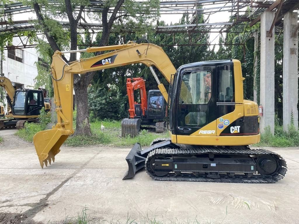 2021 Caterpillar 308C mini excavator, side profile view 2021 Caterpillar 308C mini excavator, side profile view