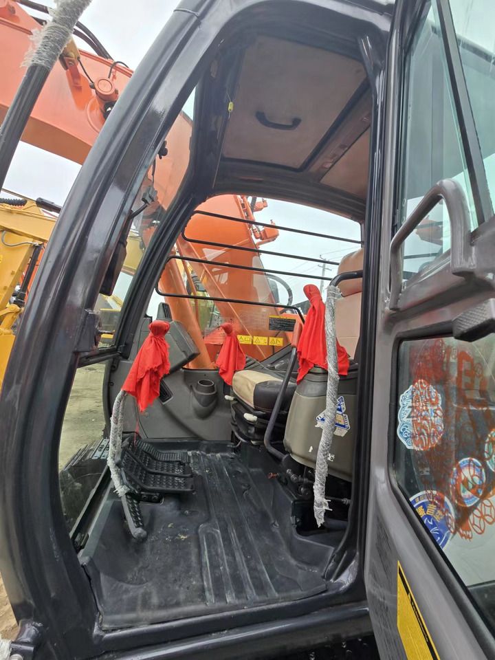 2024 Hitachi ZX135US crawler excavator cab interior view 2024 Hitachi ZX135US crawler excavator cab interior view