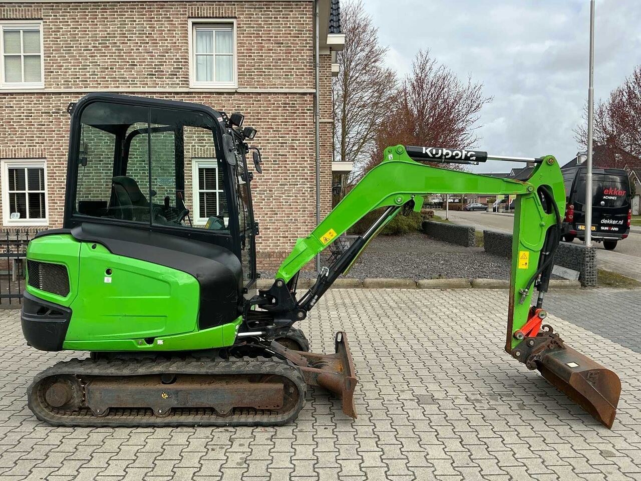 2019 Kubota KX027-4 mini excavator, side view