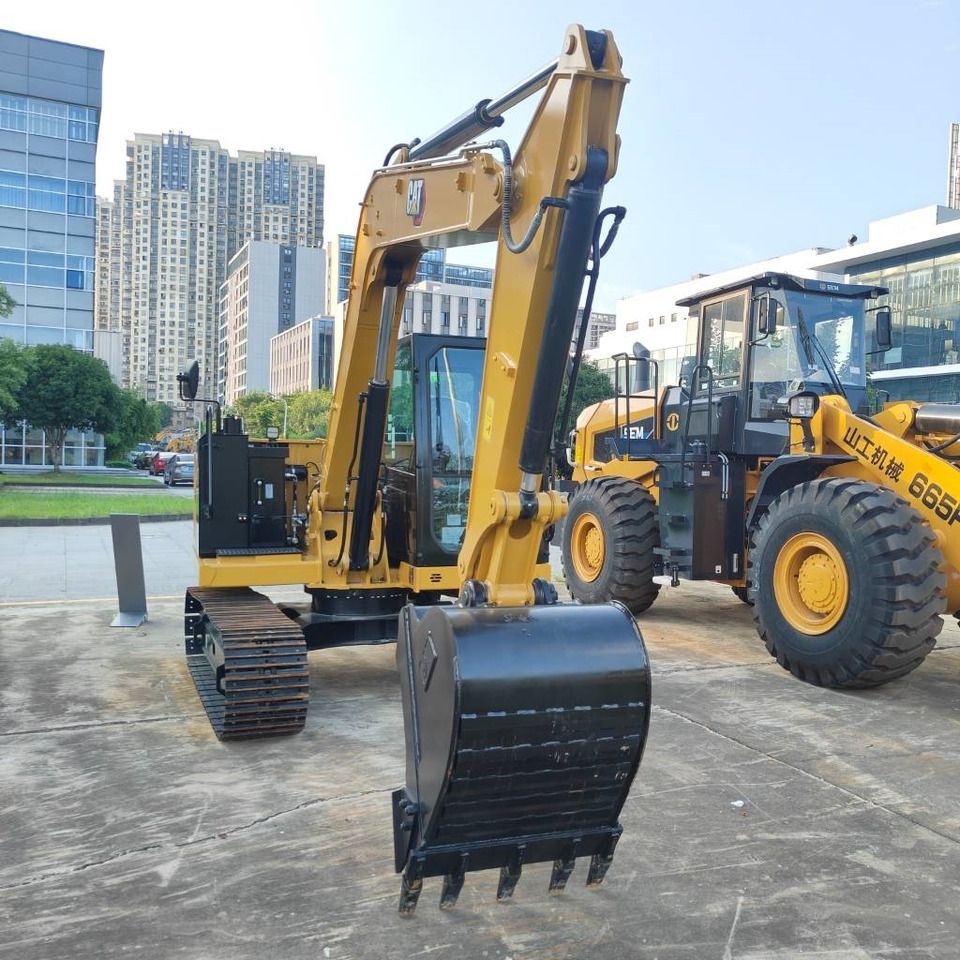 2025 Caterpillar 307 mini excavator, front view 2025 Caterpillar 307 mini excavator, front view