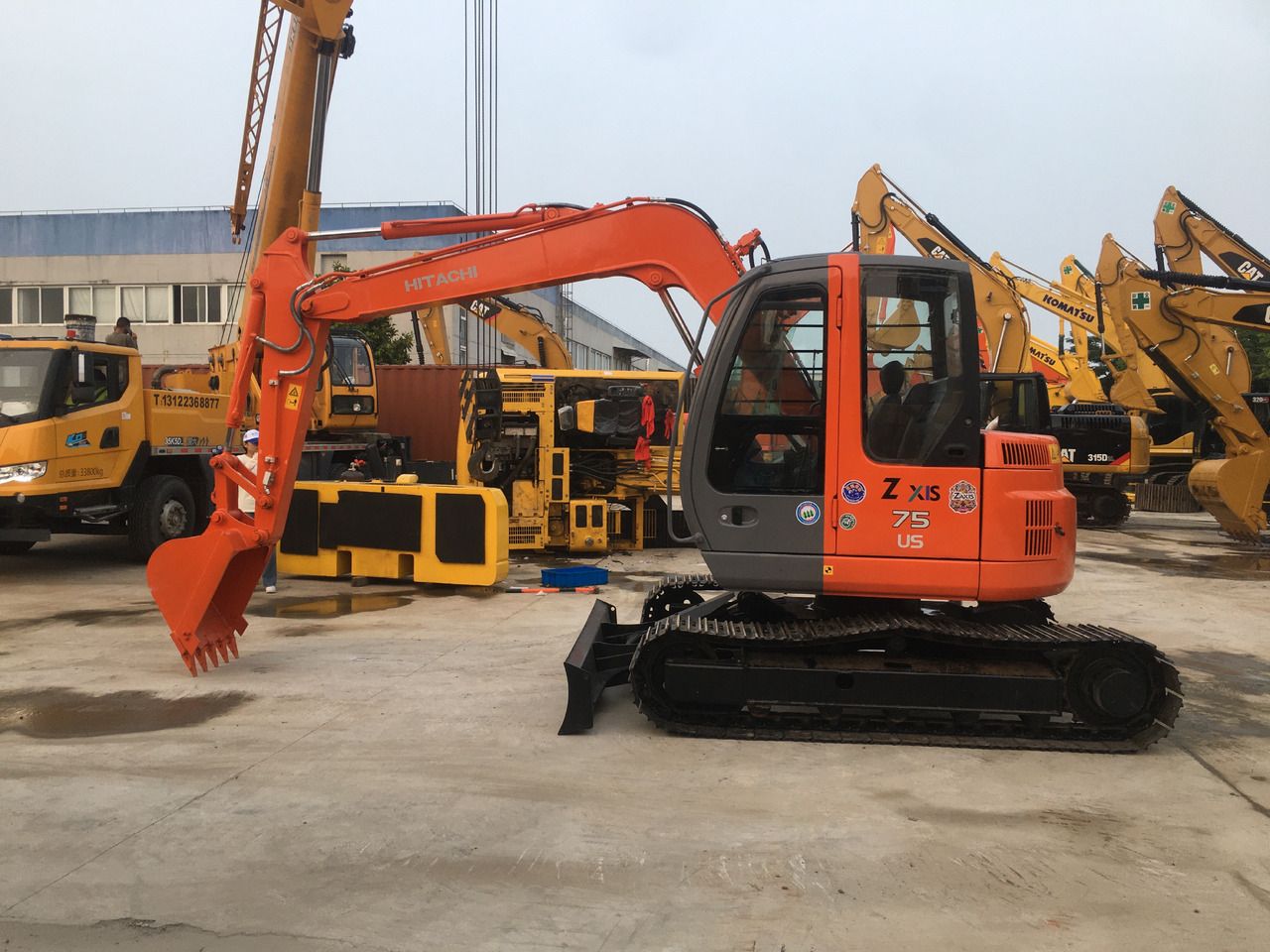 2022 Hitachi ZX75 Excavator pe șenile 2022 Hitachi ZX75 Excavator pe șenile