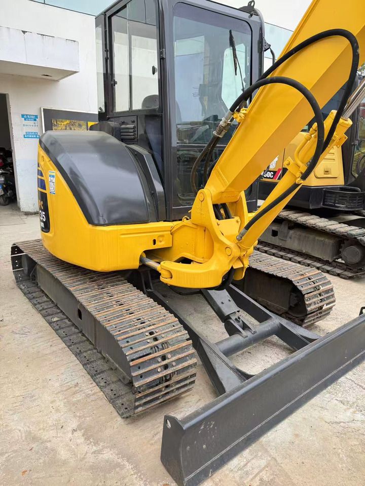 2020 Komatsu PC35MR mini excavator, side view