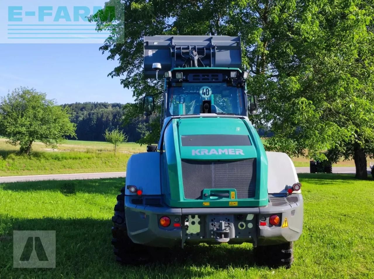 2022 Kramer KL70.8 mini excavator, front view