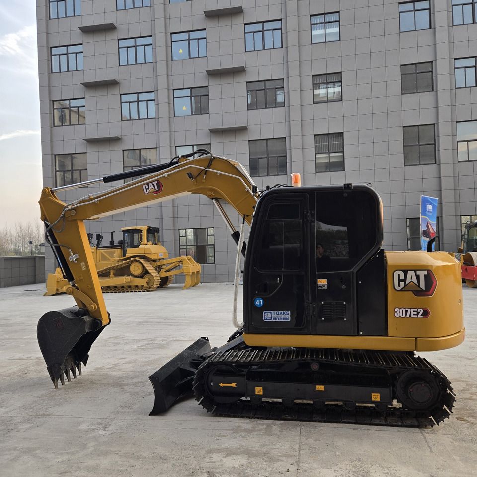 2024 Caterpillar 307E2 mini excavator, side profile view 2024 Caterpillar 307E2 mini excavator, side profile view