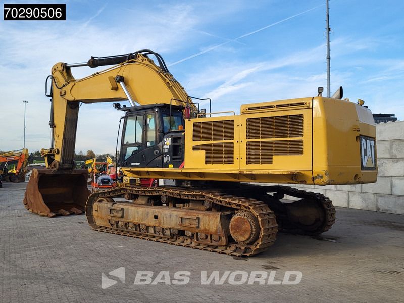2012 Caterpillar 390 D L crawler excavator, side profile view 2012 Caterpillar 390 D L crawler excavator, side profile view