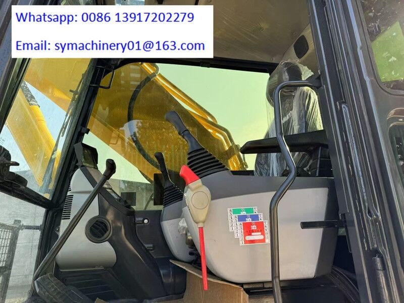 2026 Komatsu PC200 crawler excavator interior cab view 2026 Komatsu PC200 crawler excavator interior cab view