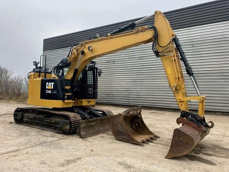 2015 Caterpillar 314ELCR crawler excavator, side view 2015 Caterpillar 314ELCR crawler excavator, side view