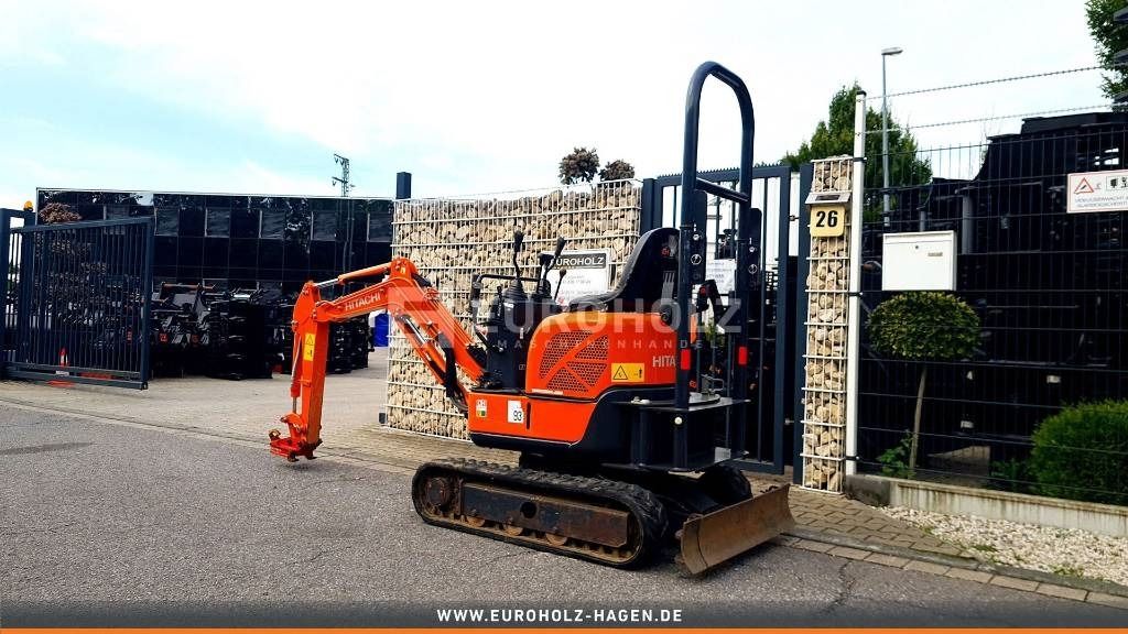 2019 Hitachi ZX10U-2 YSR mini excavator, rear three-quarter view 2019 Hitachi ZX10U-2 YSR mini excavator, rear three-quarter view