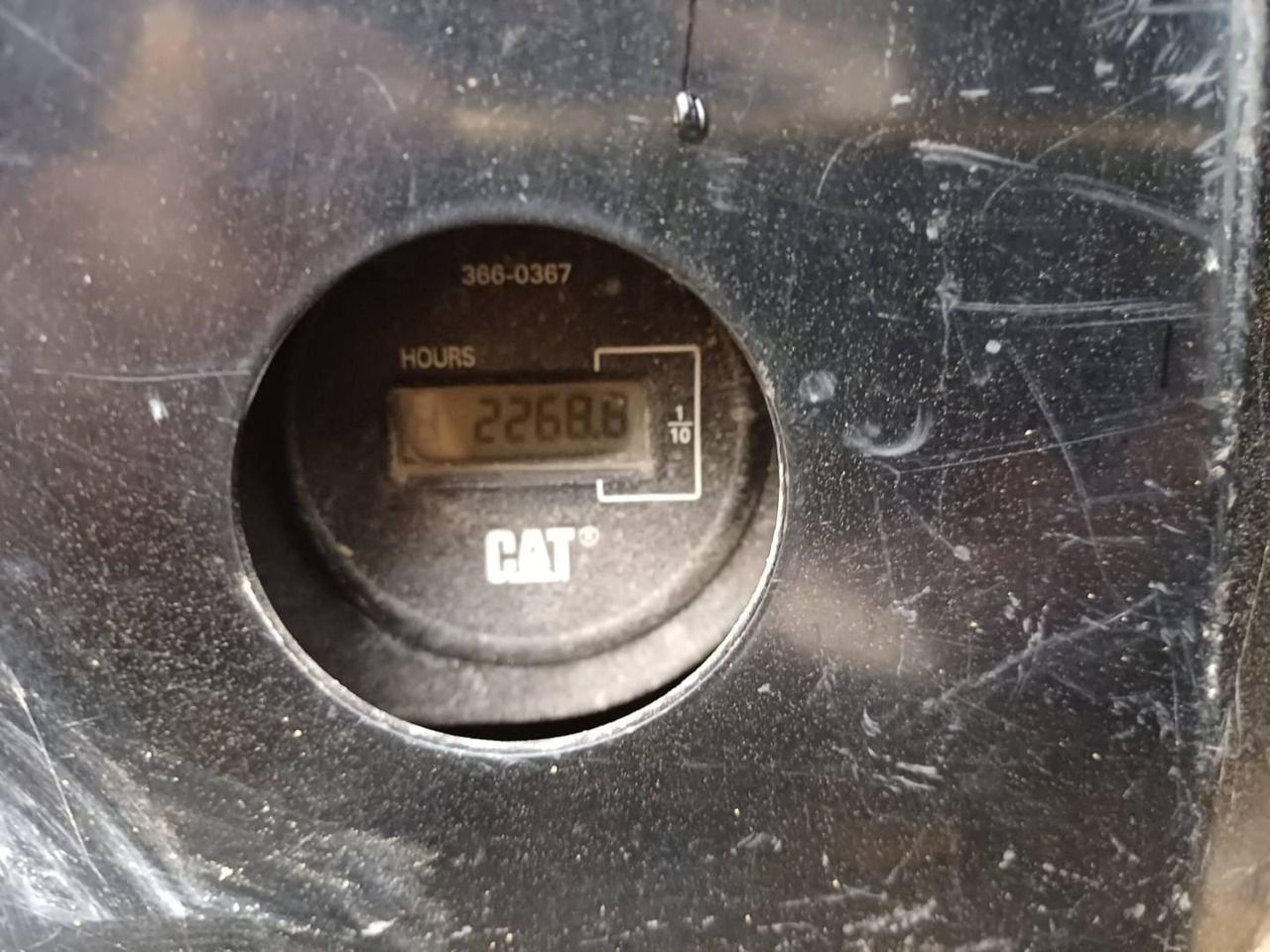 2020 Caterpillar 303.5ECR hour meter detail 2020 Caterpillar 303.5ECR hour meter detail