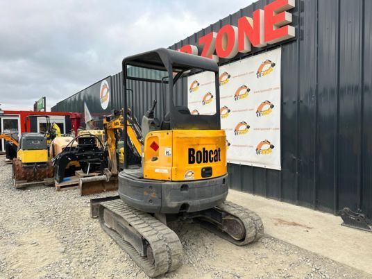 2017 Bobcat E26 mini excavator, rear view 2017 Bobcat E26 mini excavator, rear view