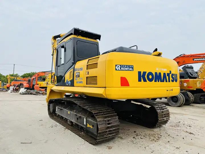 2019 Komatsu PC200-6 crawler excavator, rear three-quarter view 2019 Komatsu PC200-6 crawler excavator, rear three-quarter view