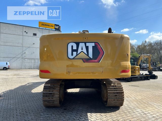 2020 Caterpillar 336-07C crawler excavator, rear view