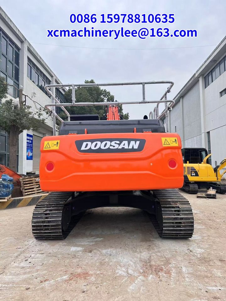 2023 Doosan DX300 crawler excavator rear view 2023 Doosan DX300 crawler excavator rear view