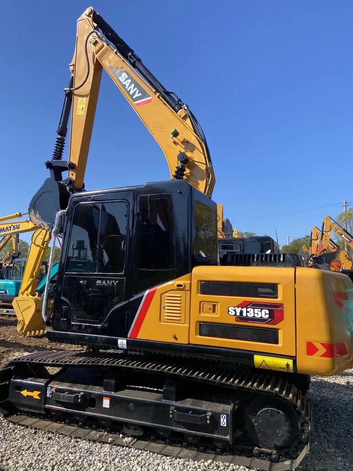 2023 Sany SY135C crawler excavator, side view