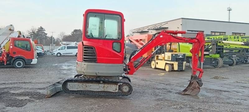 2017 Bobcat E26 mini excavator side view