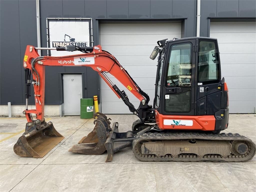 2021 Kubota U50-5 mini excavator, side profile view 2021 Kubota U50-5 mini excavator, side profile view