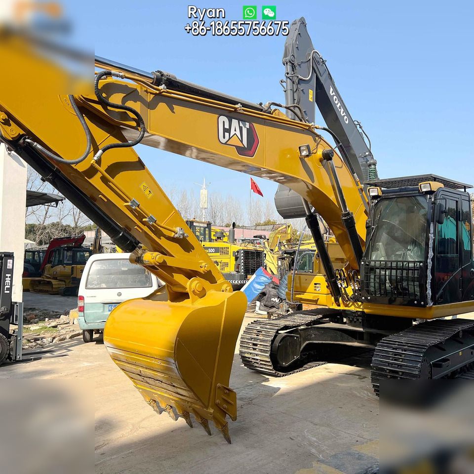 2022 Caterpillar 320GX crawler excavator, front three-quarter view 2022 Caterpillar 320GX crawler excavator, front three-quarter view