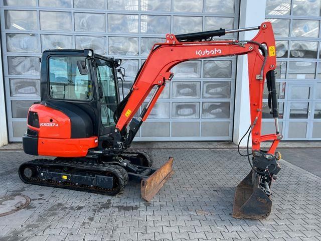 2024 Kubota KX037-4 mini excavator, side view