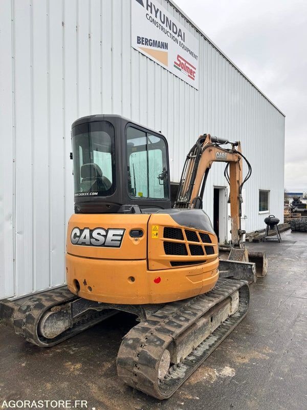 2014 CASE CX50BS2 excavator rear three-quarter view
