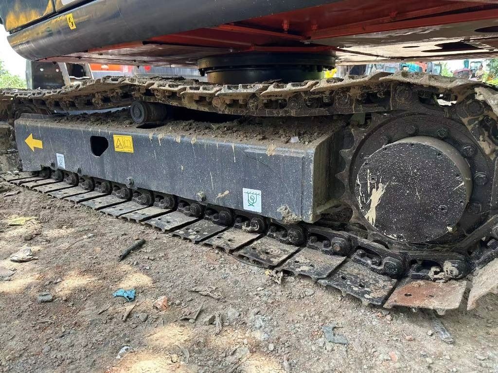 2024 Hitachi ZX60 mini excavator track assembly detail