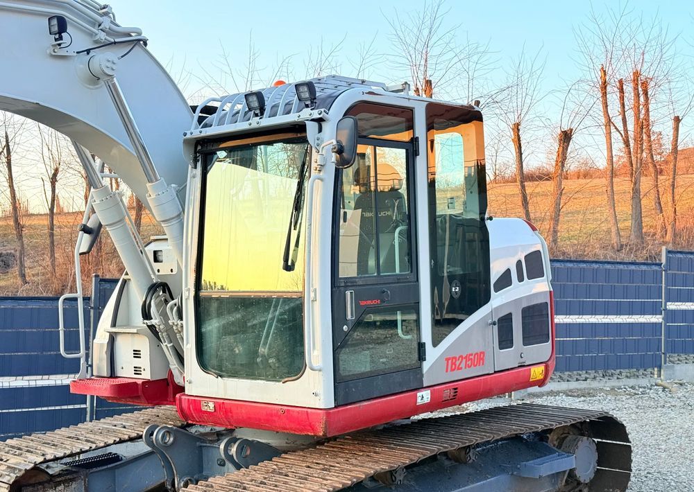 2017 Takeuchi TB2150R crawler excavator cab view 2017 Takeuchi TB2150R crawler excavator cab view