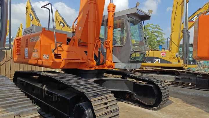 2023 Hitachi ZX450 crawler excavator, side view