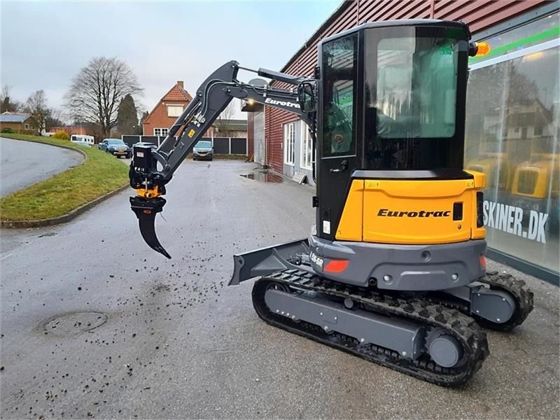 2024 Eurotrac HE26-ER mini excavator, three-quarter view 2024 Eurotrac HE26-ER mini excavator, three-quarter view