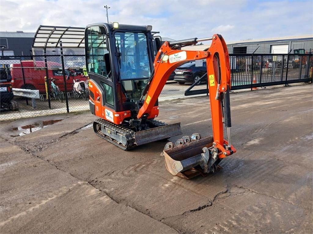 2024 Kubota KX019-4 mini excavator, front three-quarter view 2024 Kubota KX019-4 mini excavator, front three-quarter view