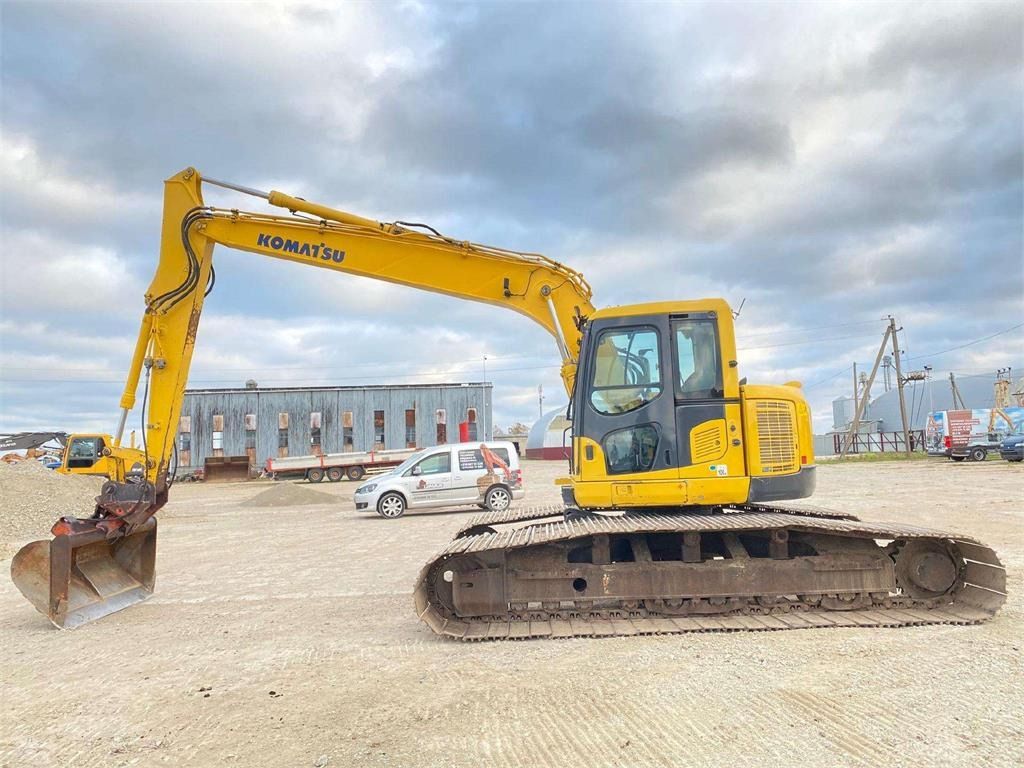 2012 Komatsu PC138US-8 crawler excavator side view