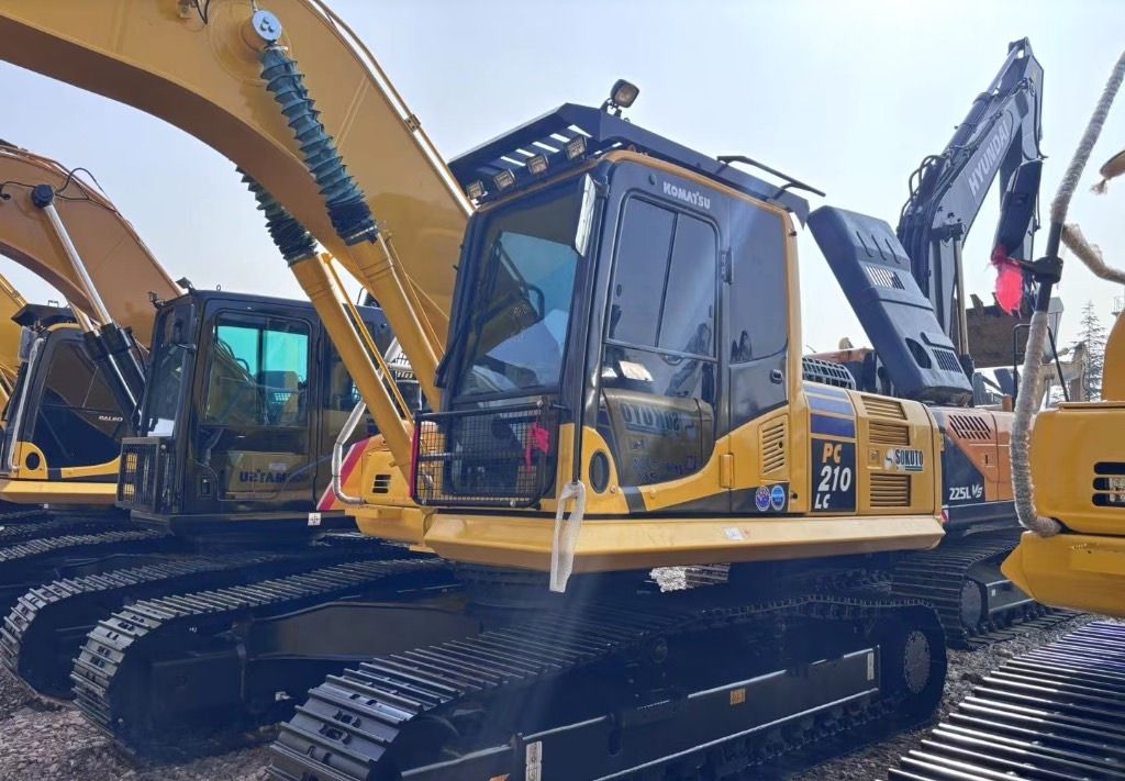 2022 Komatsu PC210LC-8 crawler excavator, side view
