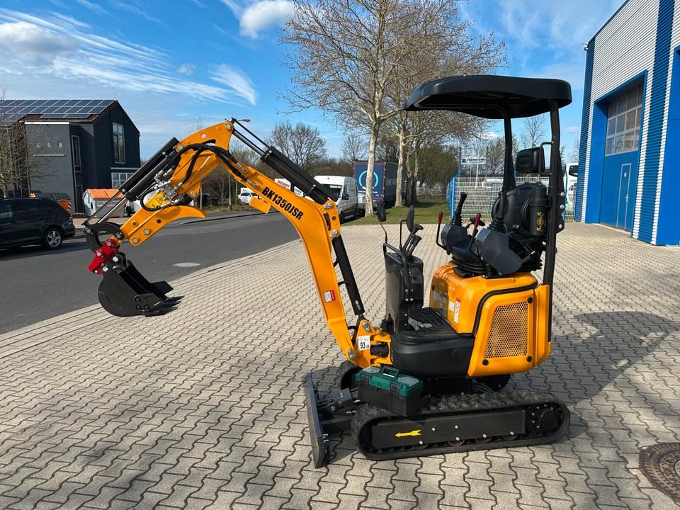 Berger Kraus BK1350JSR mini excavator, side view