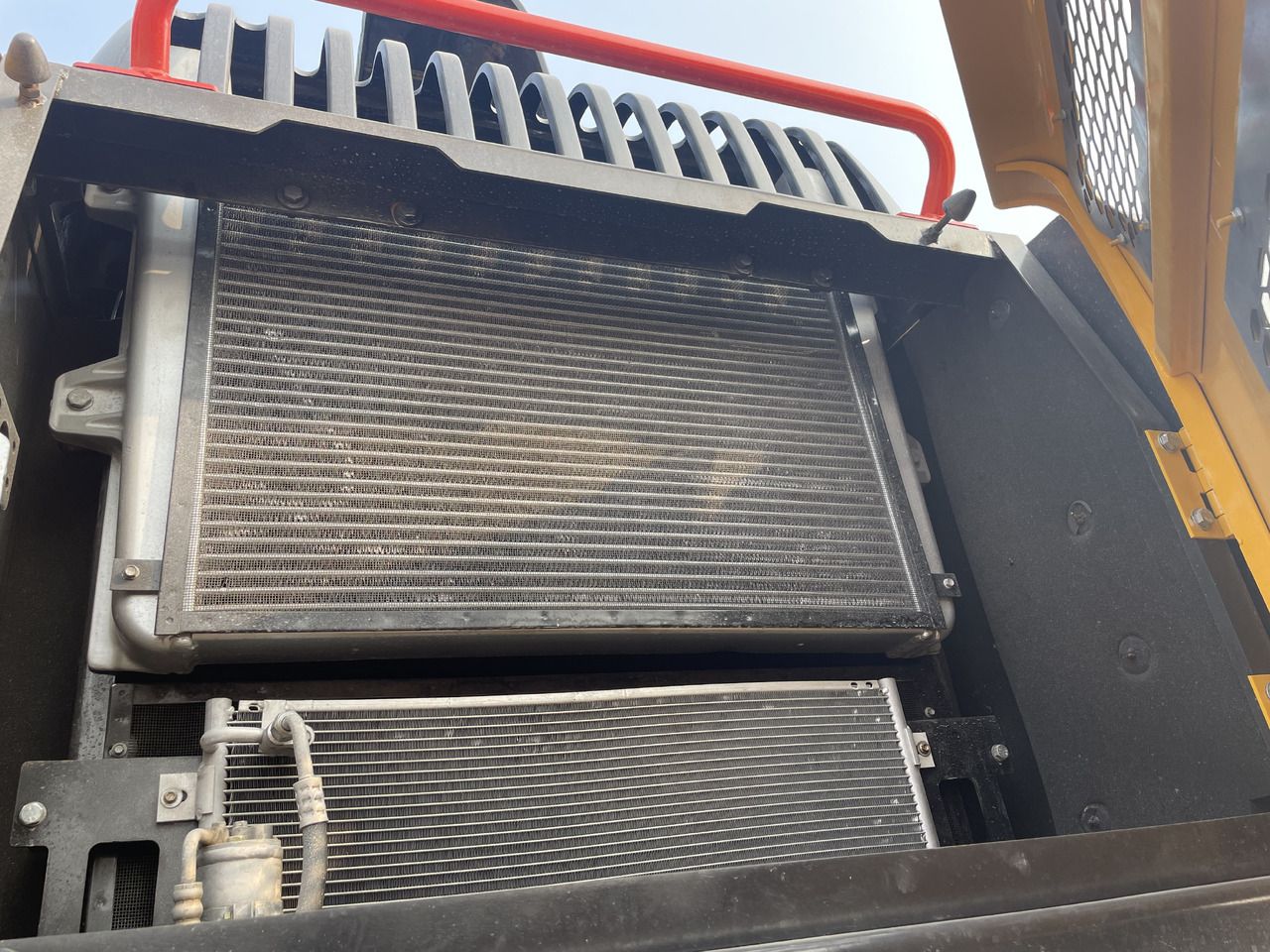 2022 Volvo EC360 crawler excavator engine compartment radiator view 2022 Volvo EC360 crawler excavator engine compartment radiator view