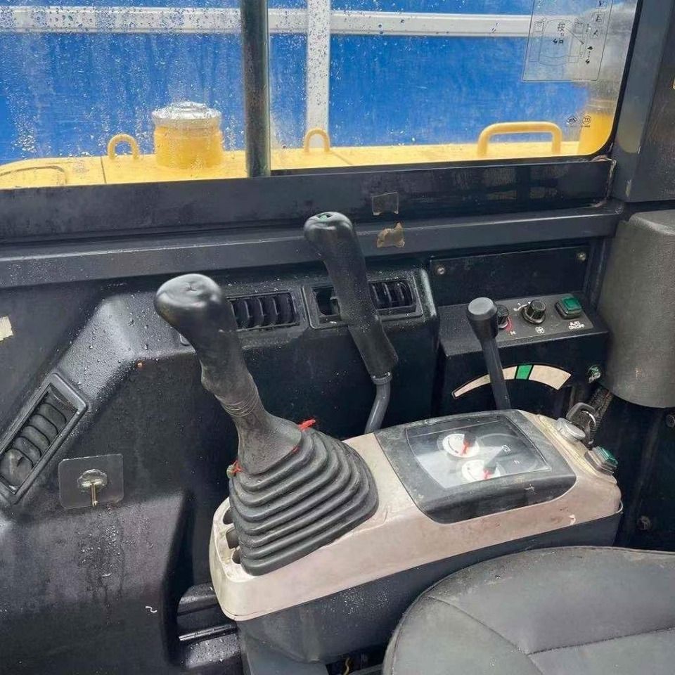2023 Komatsu PC56-7 mini excavator interior cab view