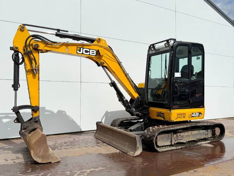 2018 JCB 48Z-1 mini excavator, side view 2018 JCB 48Z-1 mini excavator, side view
