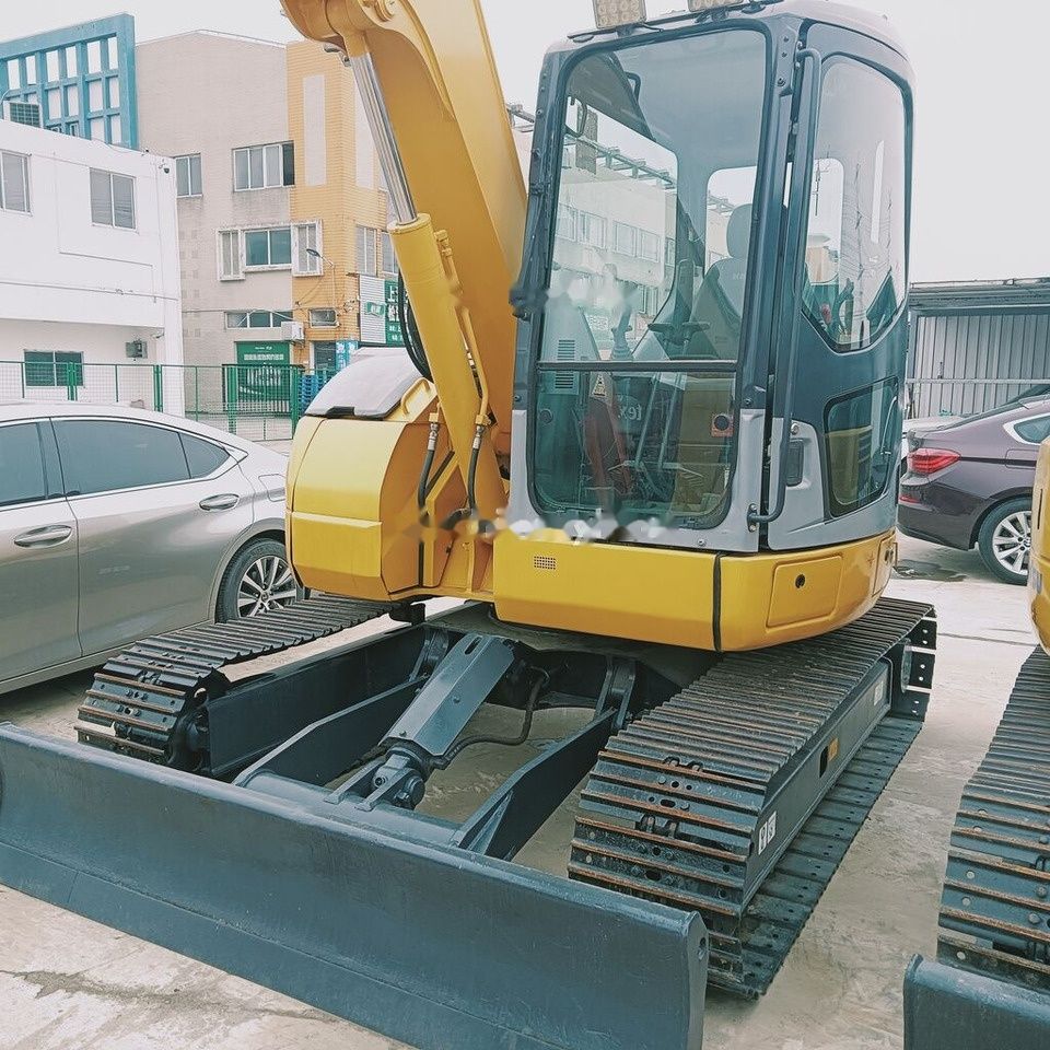 Komatsu PC78US-6 mini excavator, front three-quarter view