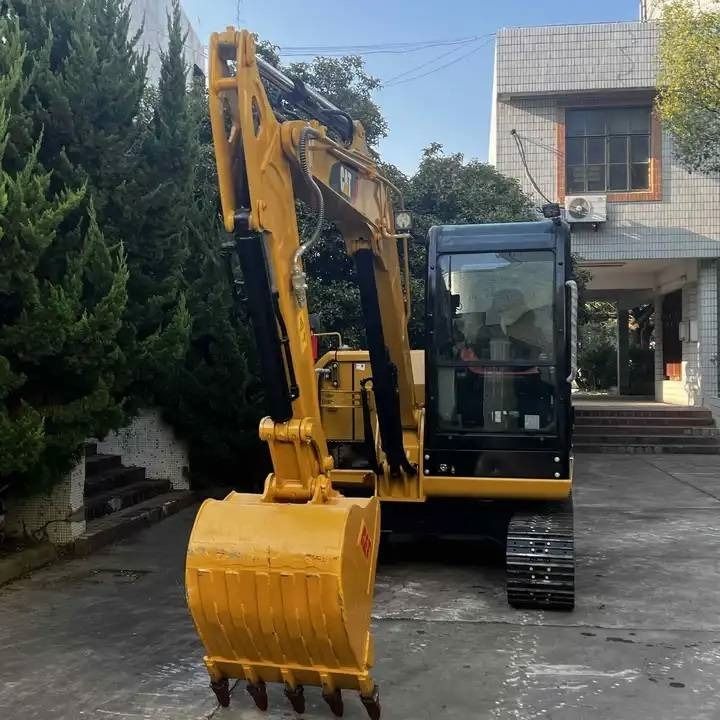 2024 Caterpillar 306E2 mini excavator, front view