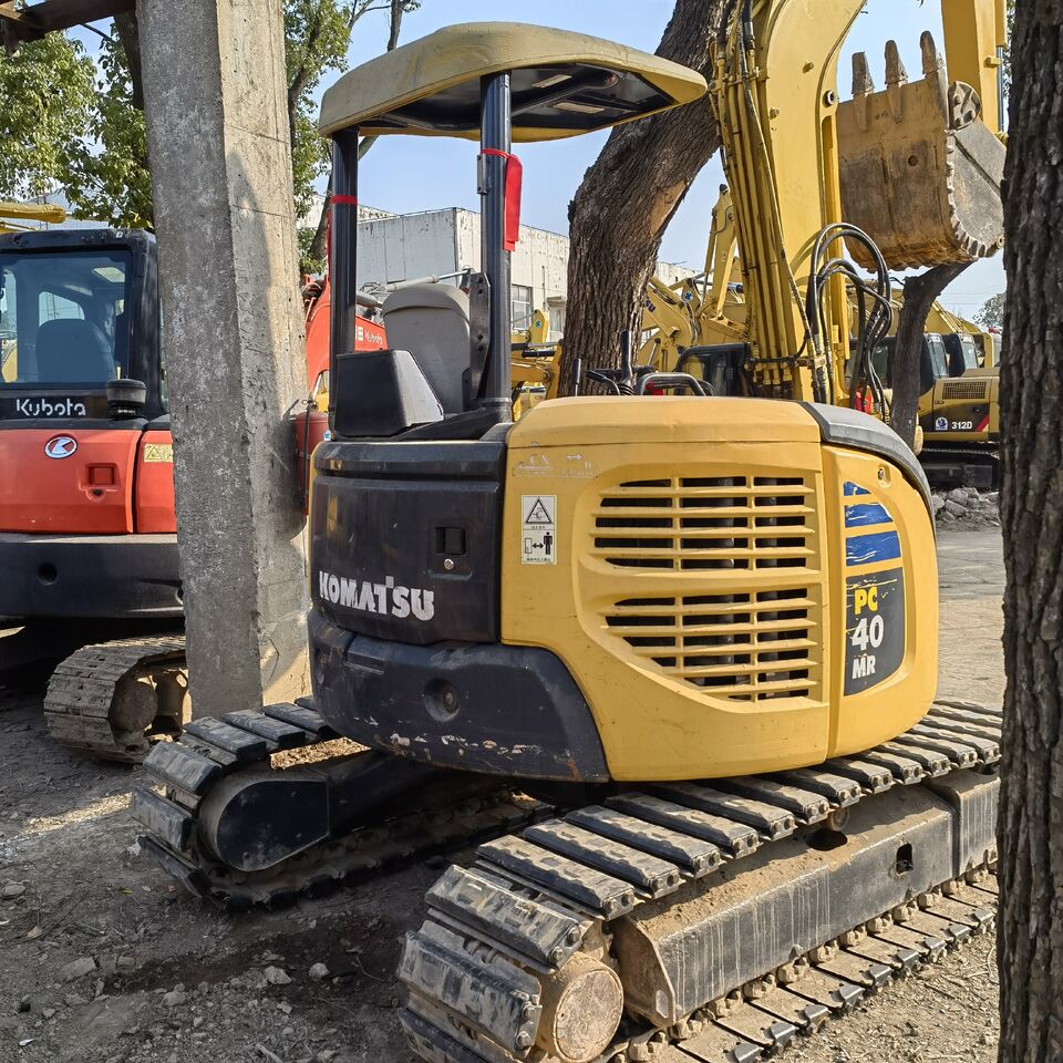 2022 Komatsu PC40MR-2 mini excavator rear view