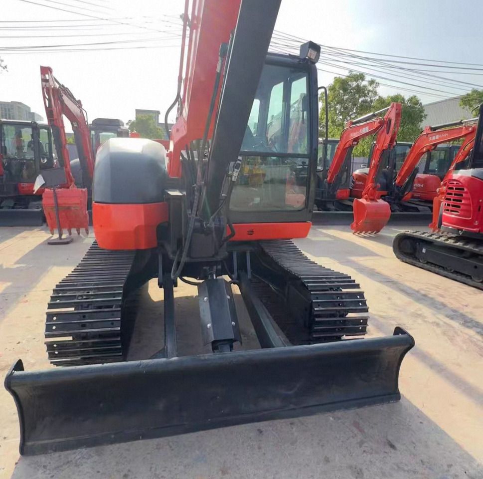 2022 Kubota KX080-4 crawler excavator rear view 2022 Kubota KX080-4 crawler excavator rear view