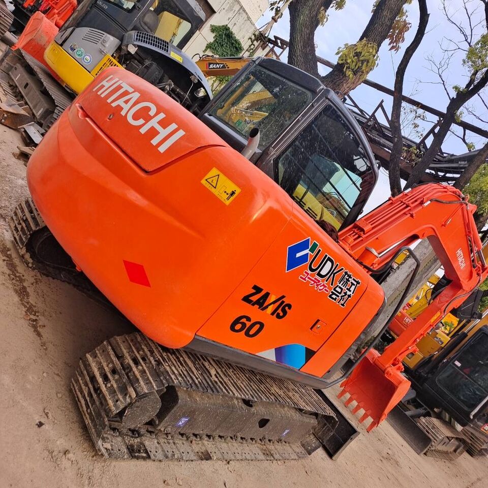 2024 Hitachi ZAXIS 60 mini excavator rear view