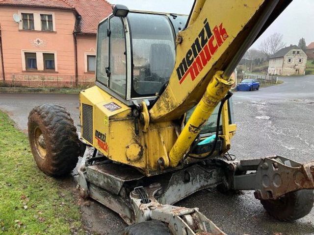1999 Menzi Muck A71 T2 M walking excavator, side view