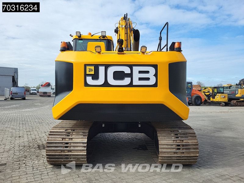 2021 JCB 140X crawler excavator, rear view 2021 JCB 140X crawler excavator, rear view