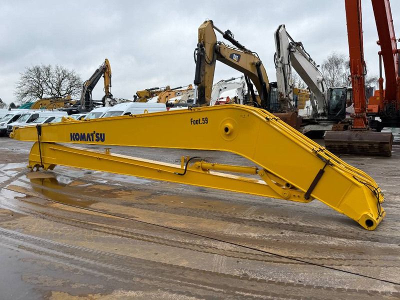 2025 Komatsu Long Reach Attachment 18M side view 2025 Komatsu Long Reach Attachment 18M side view